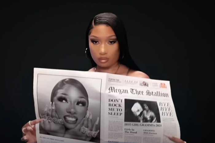Meghan Thee Stallion for The GRAMMYs